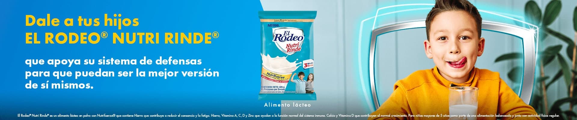 El Rodeo Nutri Rinde apoya a subir las defensas