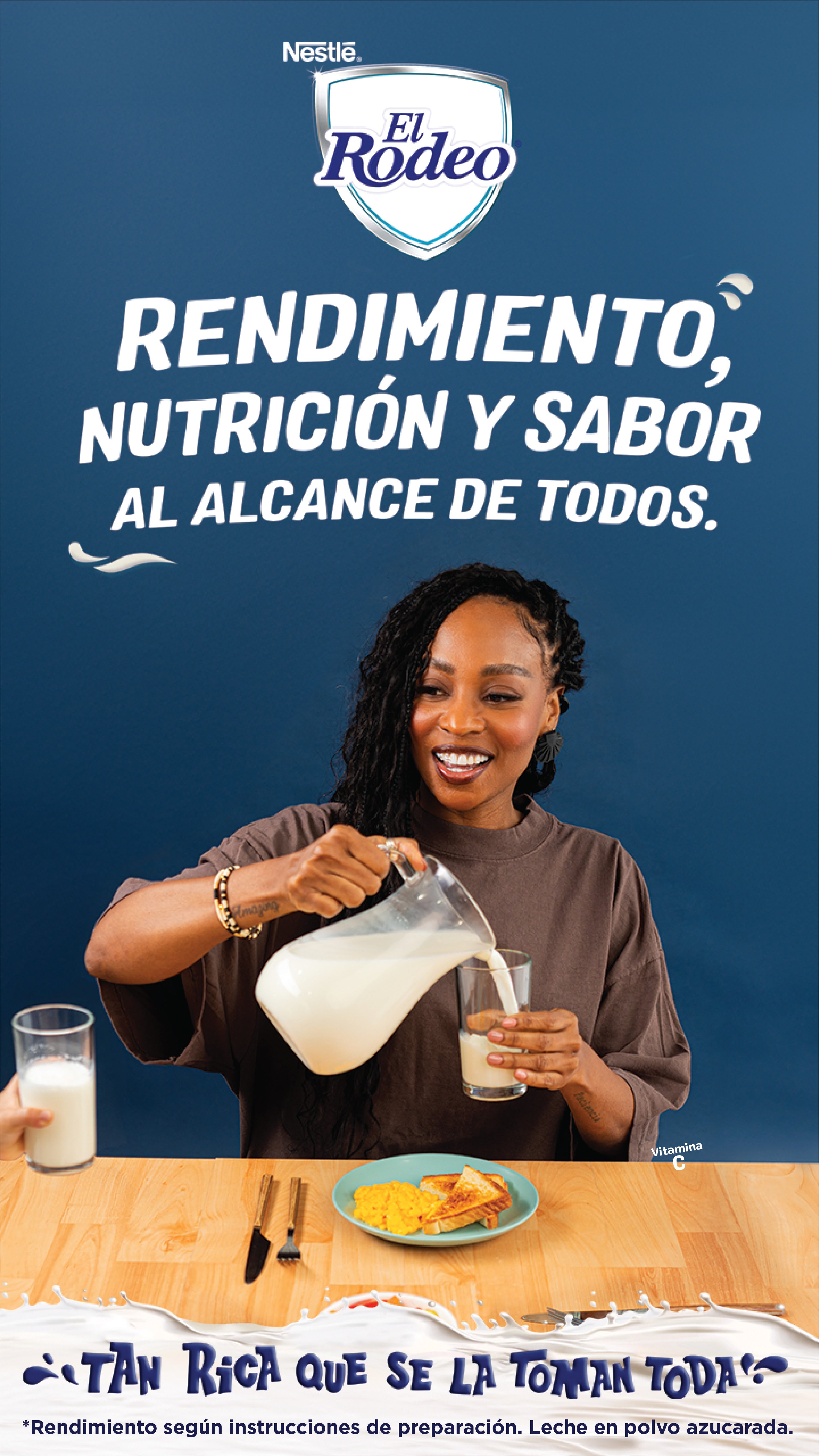 TAN RICA QUE SE LA TOMAN TODA